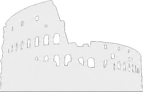 Colosseum silhouette