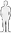 Human silhouette